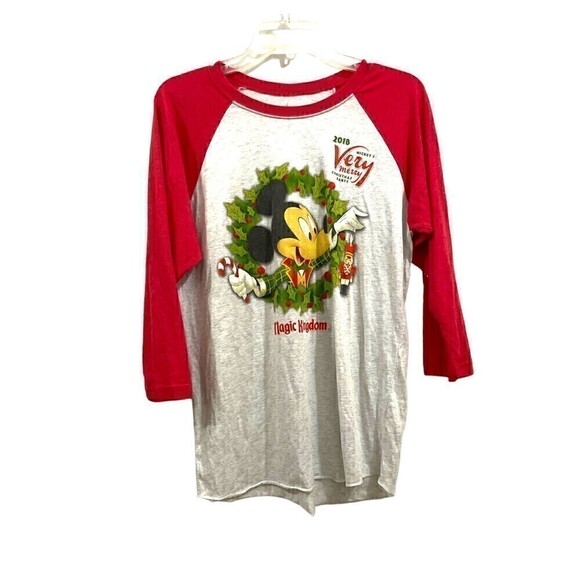 Disney Tops - DISNEY Parks 2018 Mickey’s Very Merry Christmas Party T-shirt Size Medium